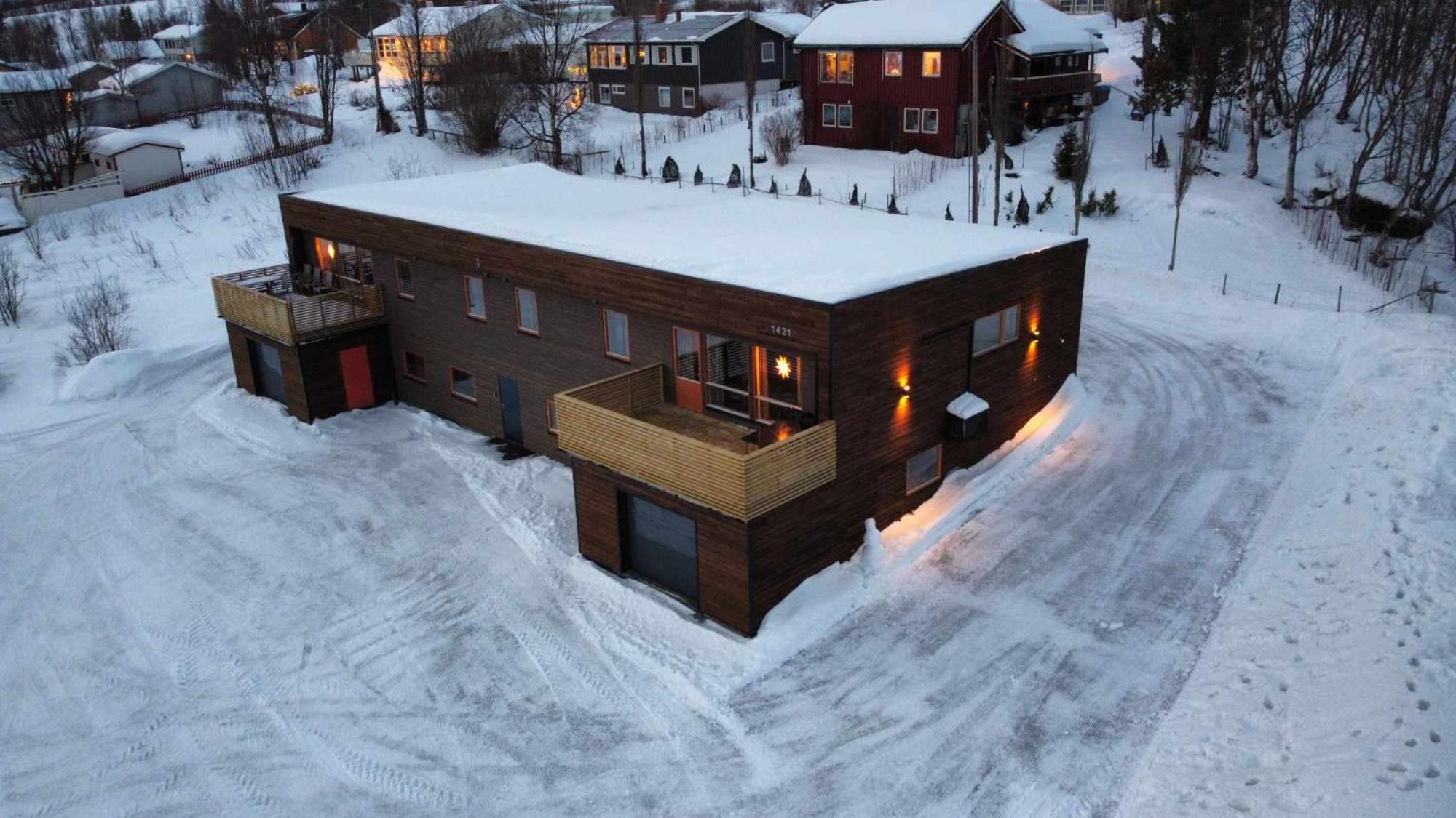 Tromso Stunning Luxury Apart A Larseng Extérieur photo
